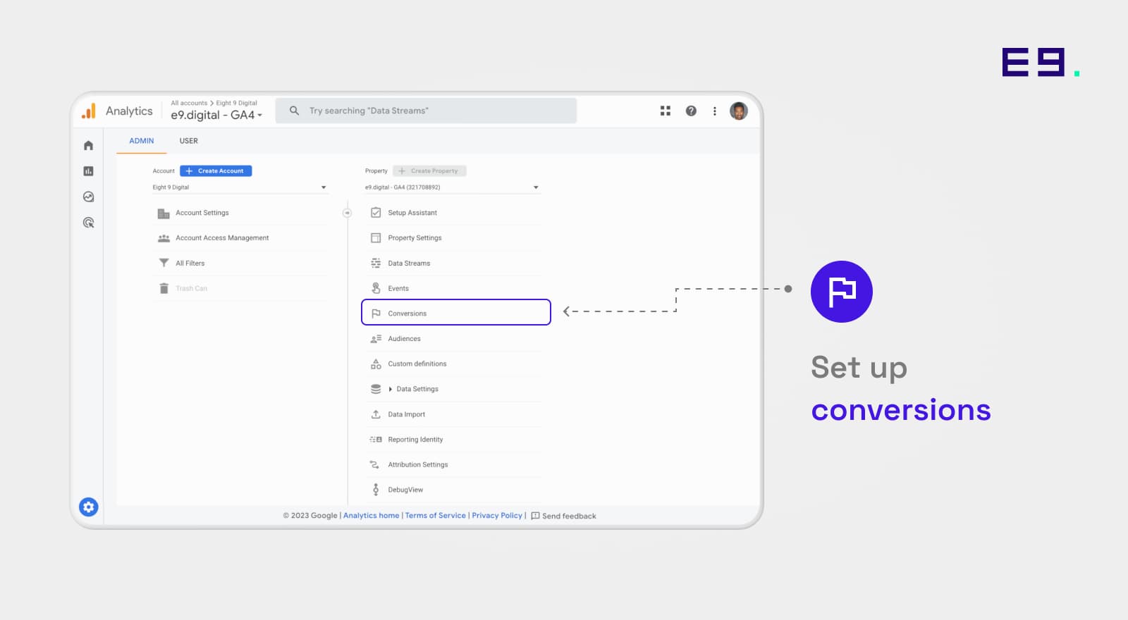 Set up conversions